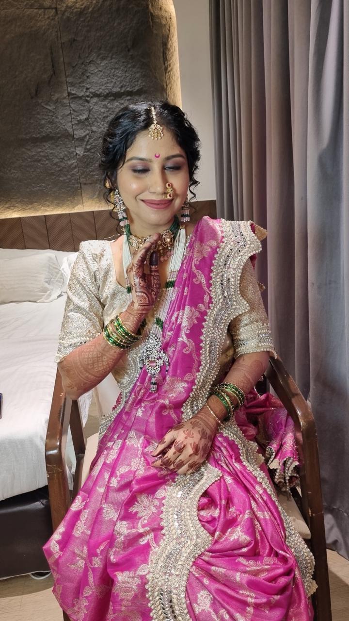 The Modern Marathi Bride — Bridal Makeup by Tejashree, Mumbai